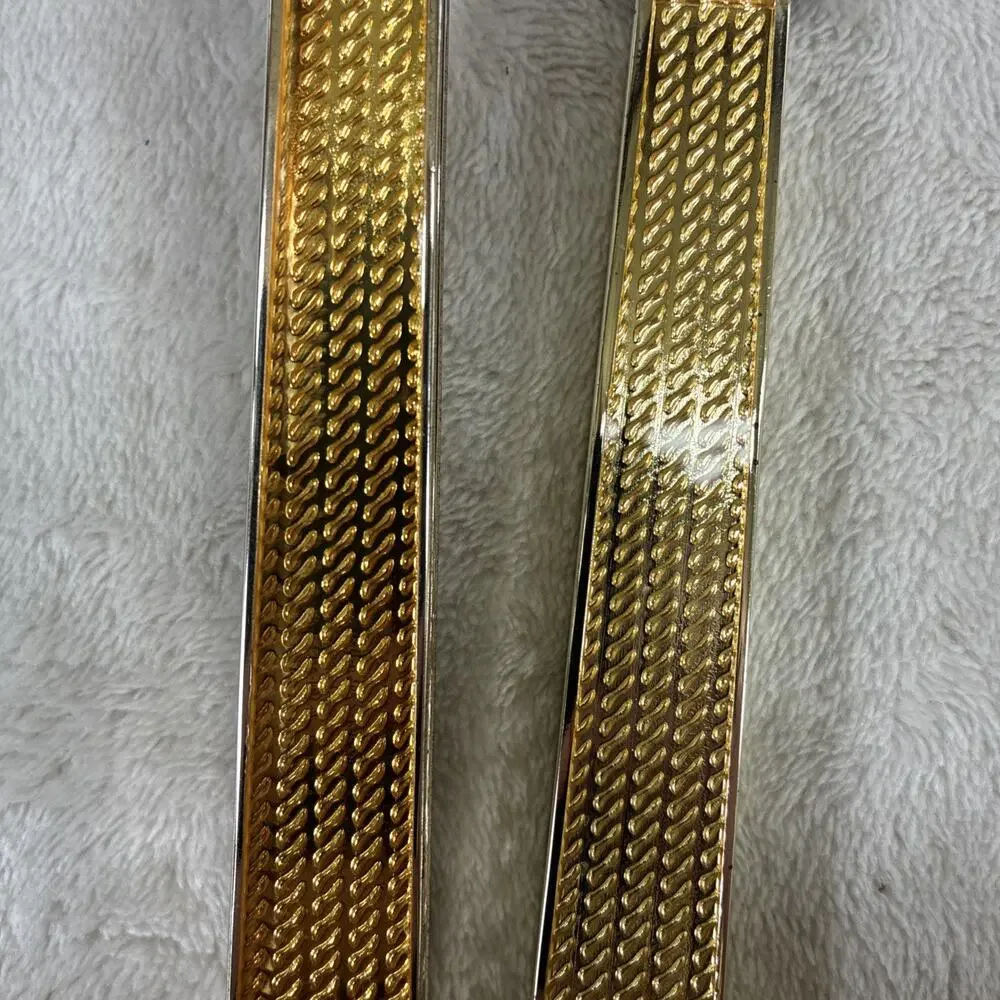 NIB Vera Wang With Love Cake Knife And Server Stainless Gold Silver #40019718